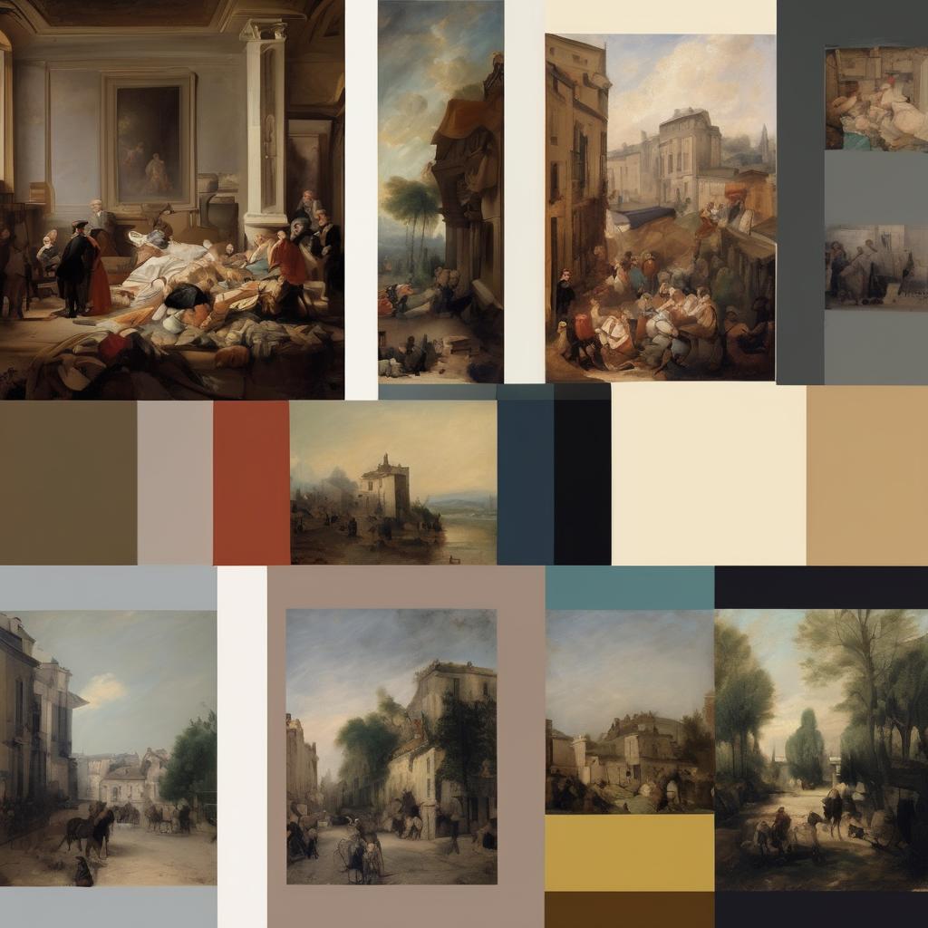 Ο καλλιτεχνικός ύφος του Jean-Achille BENOUVILLE