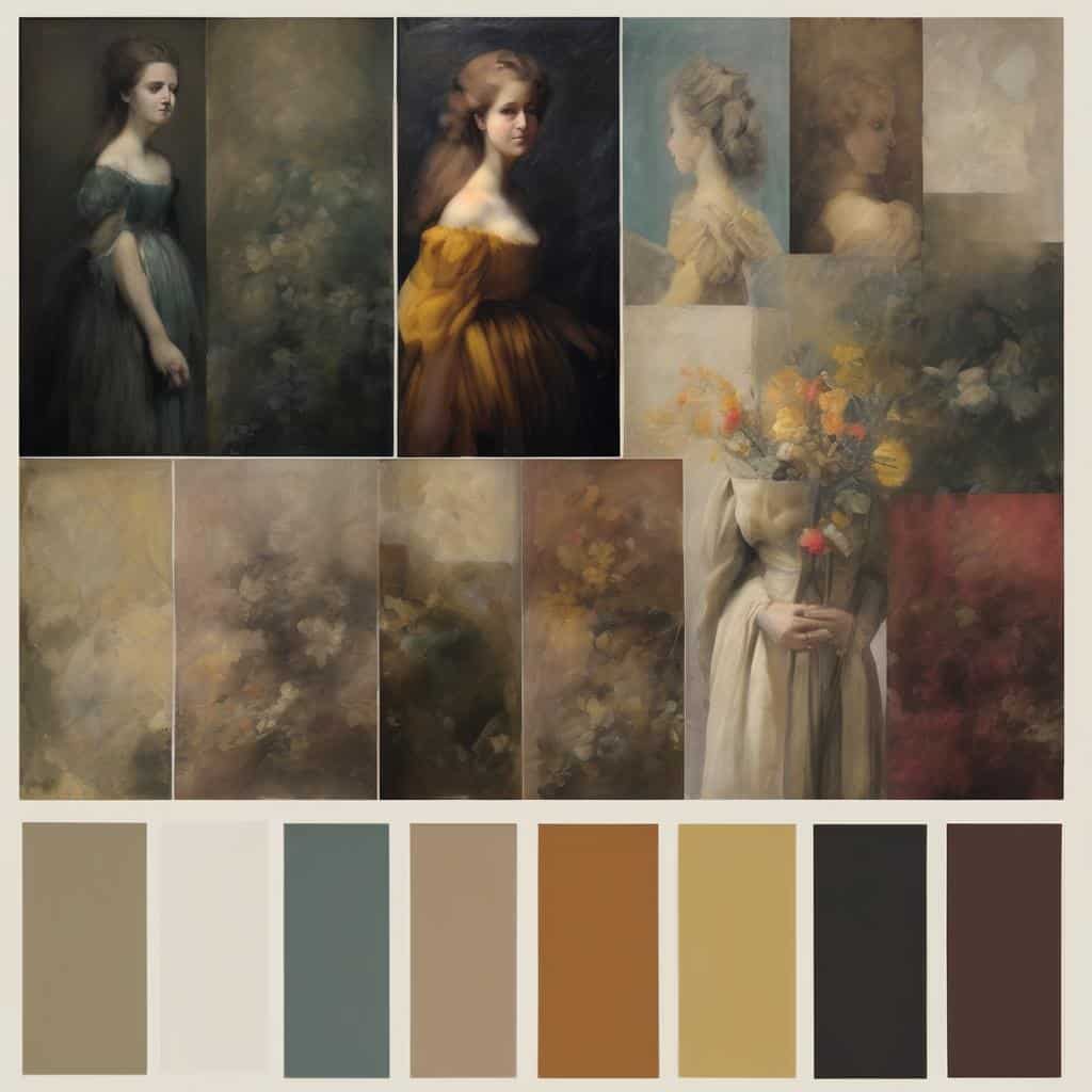 Καλλιτέχνες που επηρέασαν γενιές δημιουργών, πίνακες ζωγραφικής, κλασικές μορφές τέχνης, ιστορική τέχνη, δημιουργική έμπνευση, εικαστικές επιρροές.