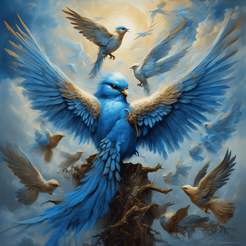 Blue Bird (Bird Sirin) – Sergey Solomko